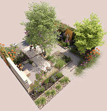 APL Avenue: Path of Renewal (Designed by David Negus, The 3D Gardener) 