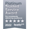 Feefo Platinum Trusted